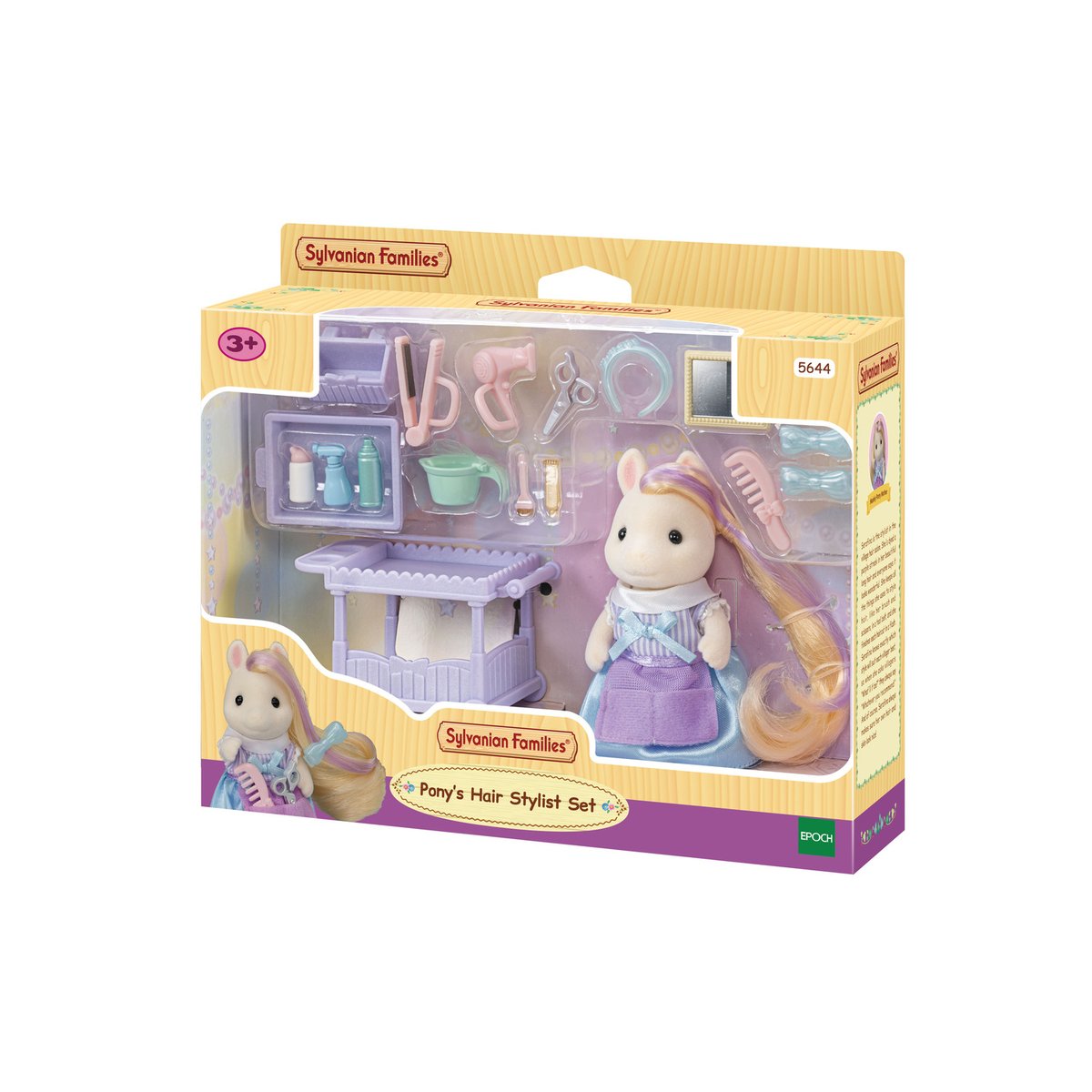 5644  La fille poney et son kit de coiffure autres, SYLVANIAN FAMILIES