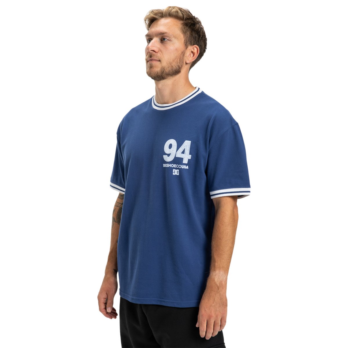 T-Shirt à manches courtes SKATEBALL JERSEY. bleu estate blue, DC SHOES