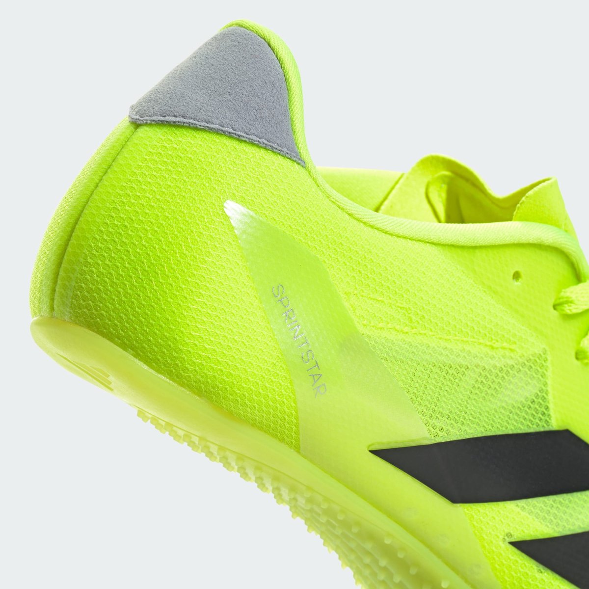 Chaussure Adizero Sprintstar lucid lemon / core black / halo silver, adidas Performance