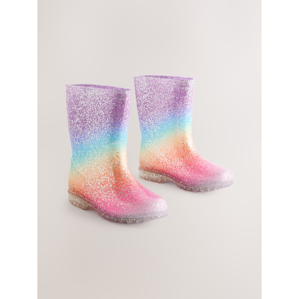 Bottes en caoutchouc paillettes arc-en-ciel, NEXT
