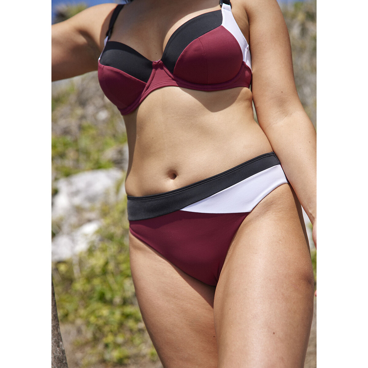 Beyond The Beach Bikini Top plum, SANS COMPLEXE