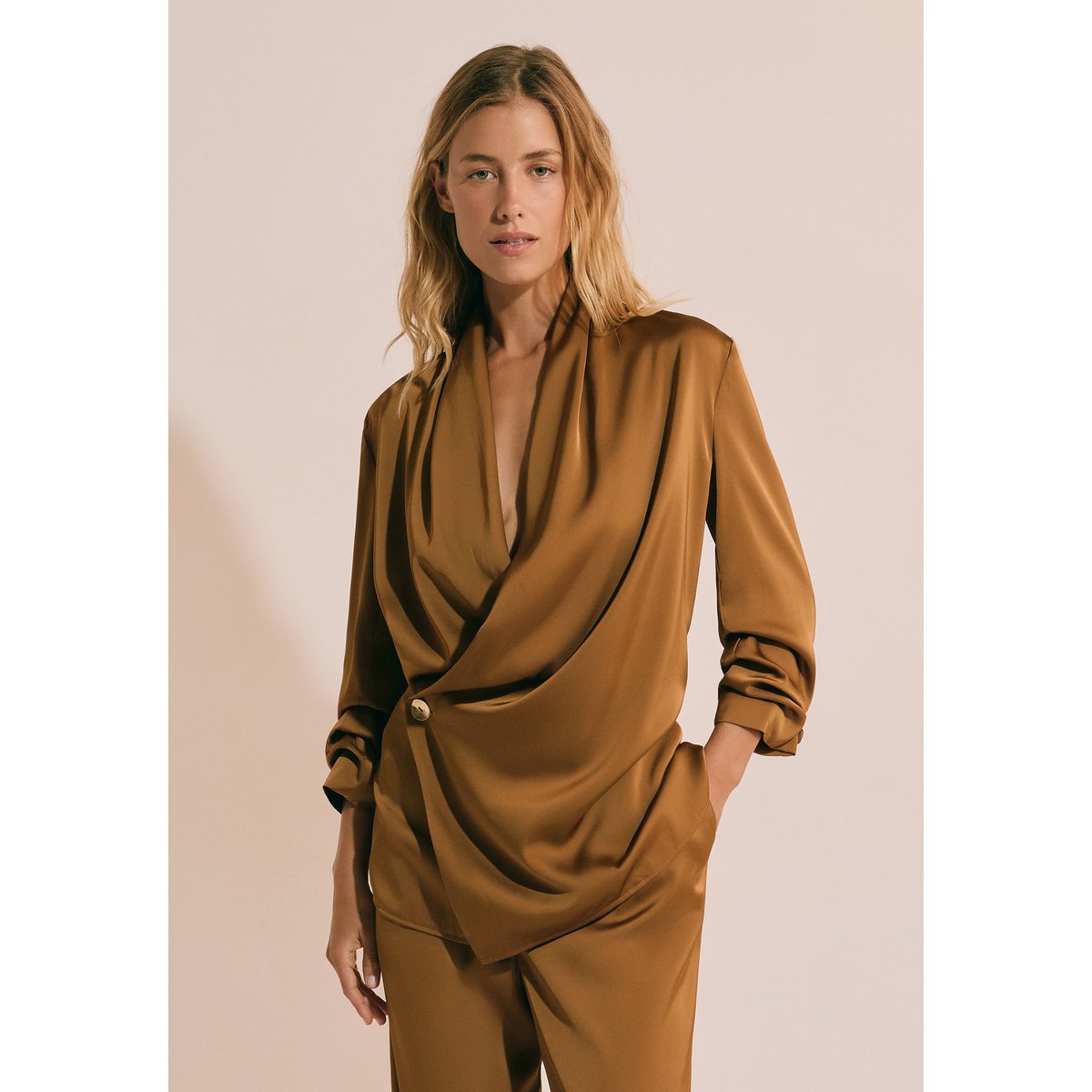 Veste croisée manches longues VALENTY henne, ETAM