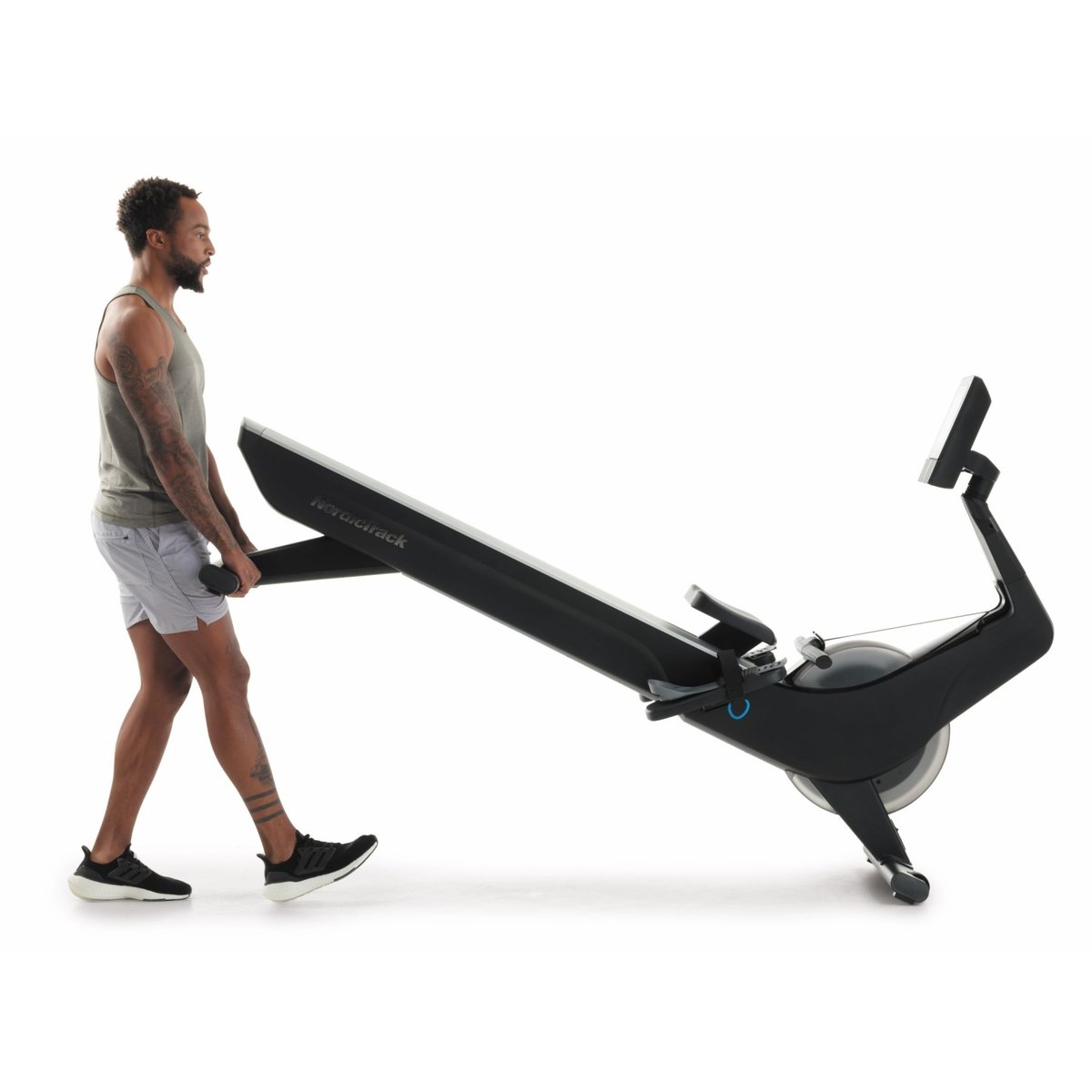 PACK Rameur RW700 (2024) + 1 an de coaching noir, NORDICTRACK