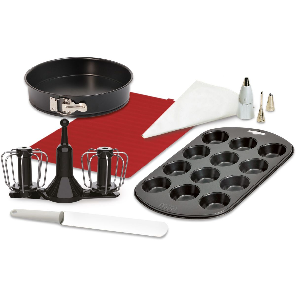 Kit De Pâtisserie Pour Robot Companion / I-companion noir, MOULINEX