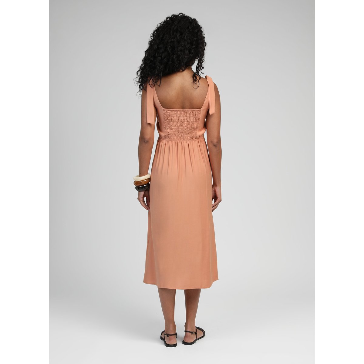 Robe Midi MANTA terracotta, AN'GE