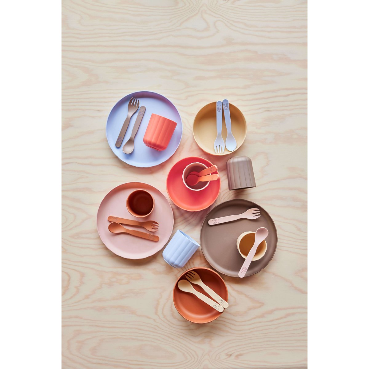 Tasse en polyester pour bébé MINI marron, OYOY LIVING DESIGN