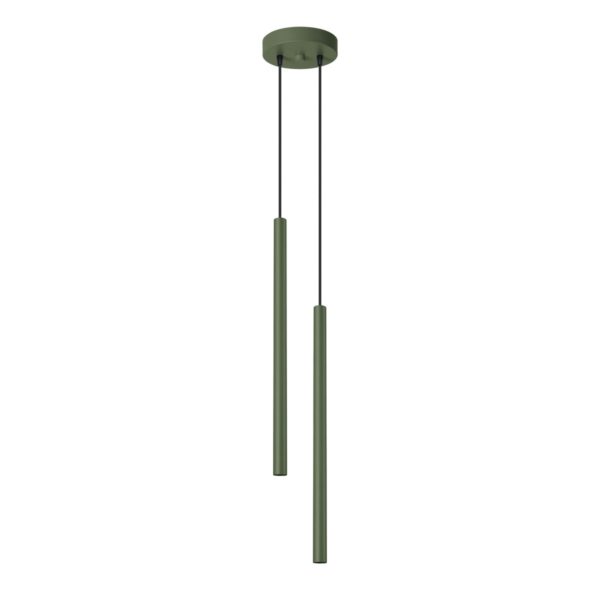 Suspension Acier Vert Olive G9 2 Pastelo vert, EDEN