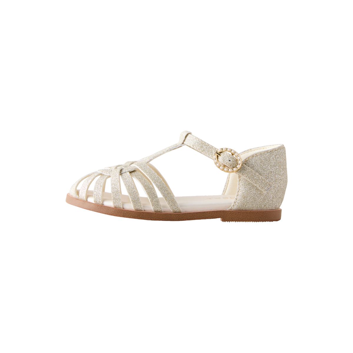 Sandales ouvertes pour grandes occasions doré, NEXT