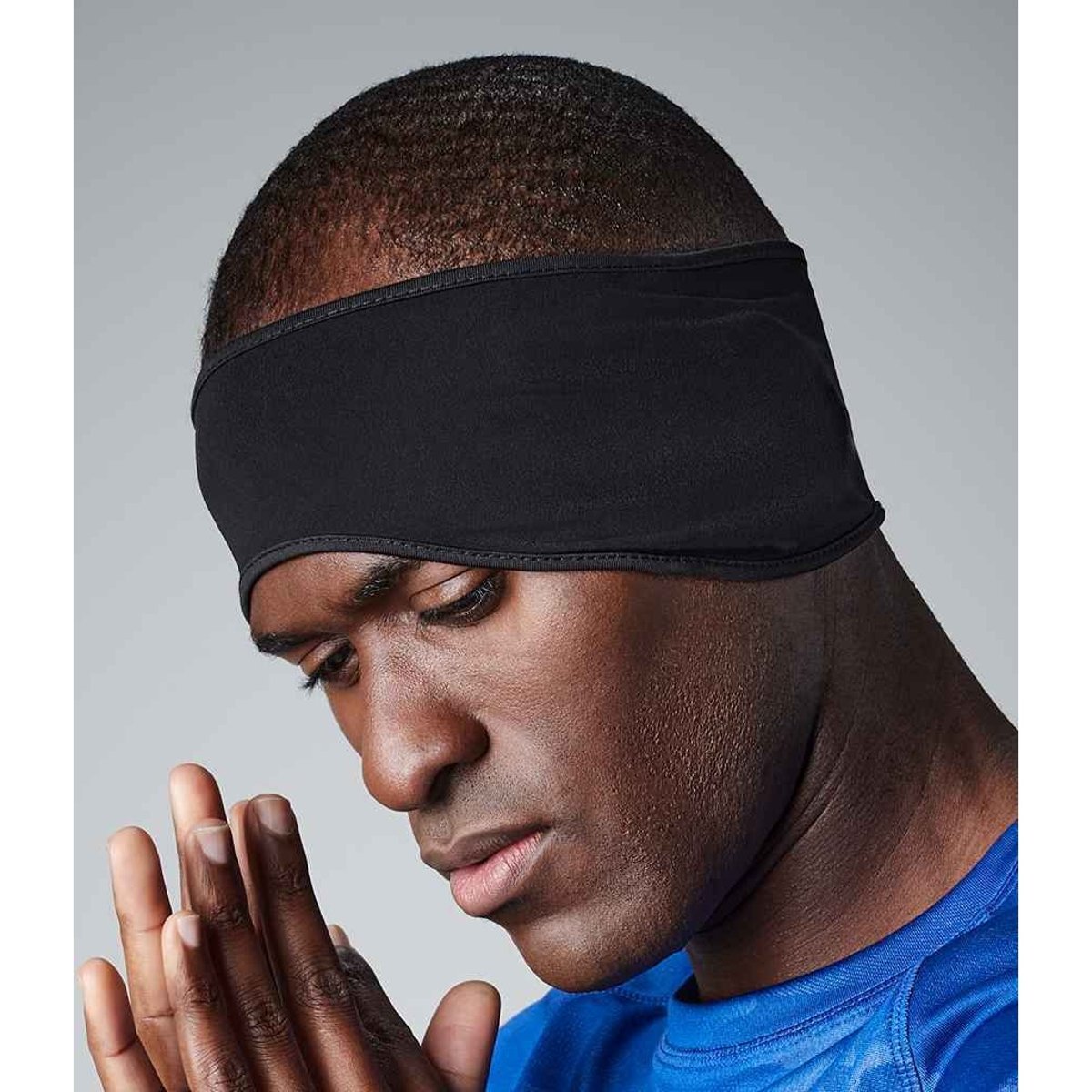 Bandeau softshell de sport noir, BEECHFIELD