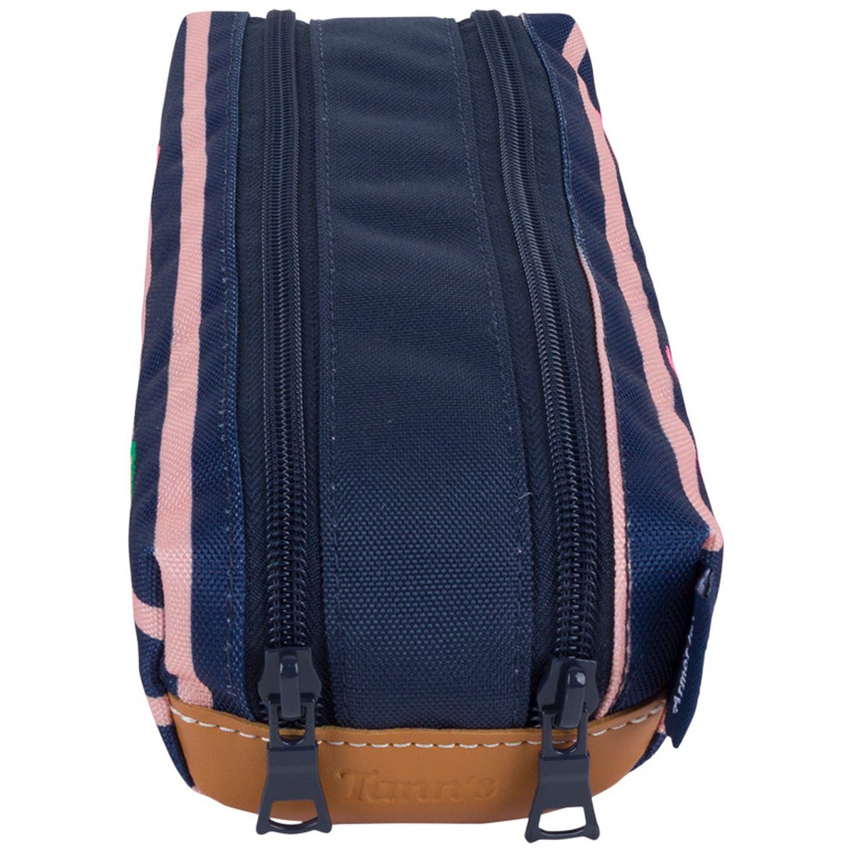 Trousse double compartiment bleu marine, TANN'S