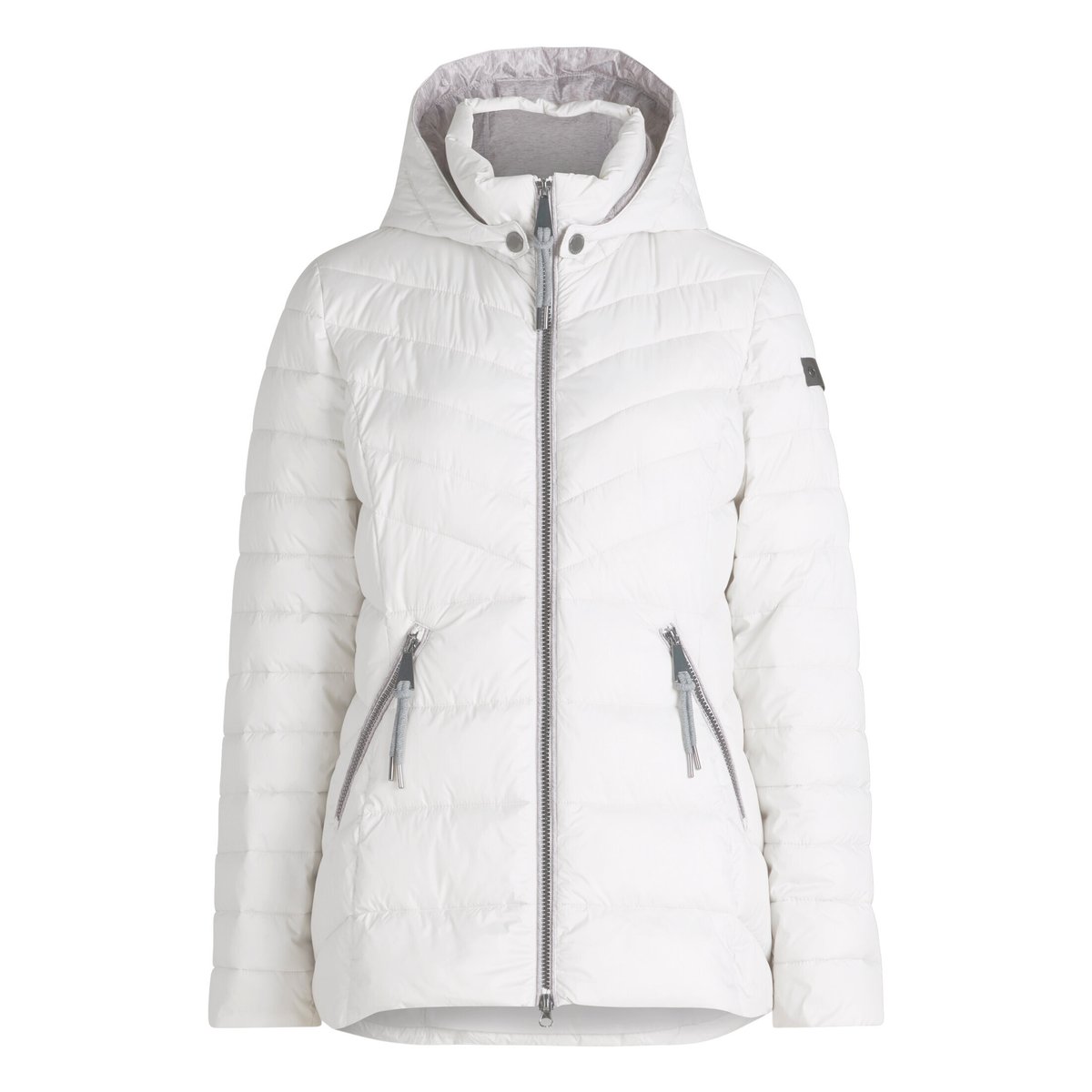 Veste matelassée à capuche amovible blanc, BETTY BARCLAY
