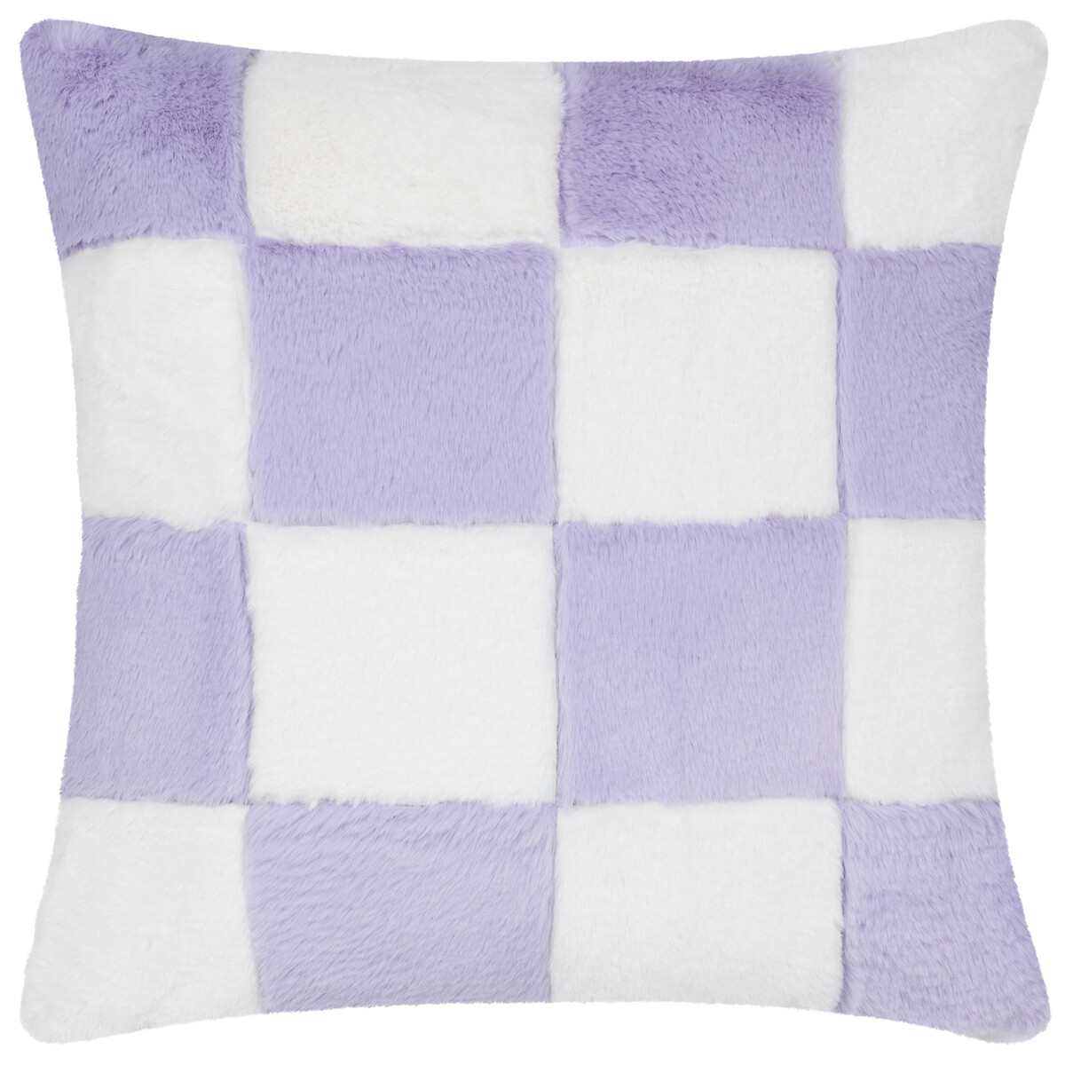 Cozee Check Cushion purple, HEYA HOME