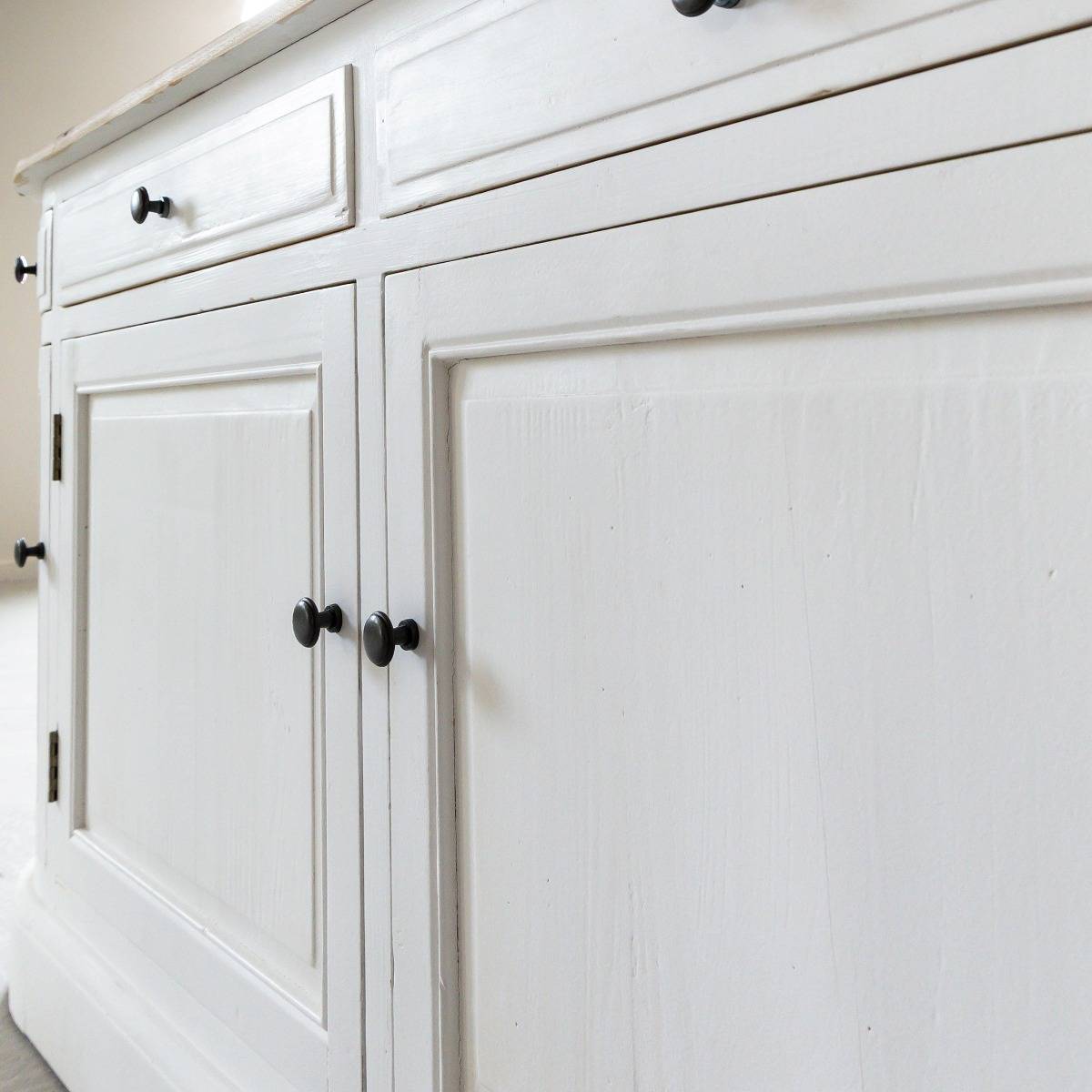 Buffet en bois recyclé GARANCE bois clair, MADE IN MEUBLES