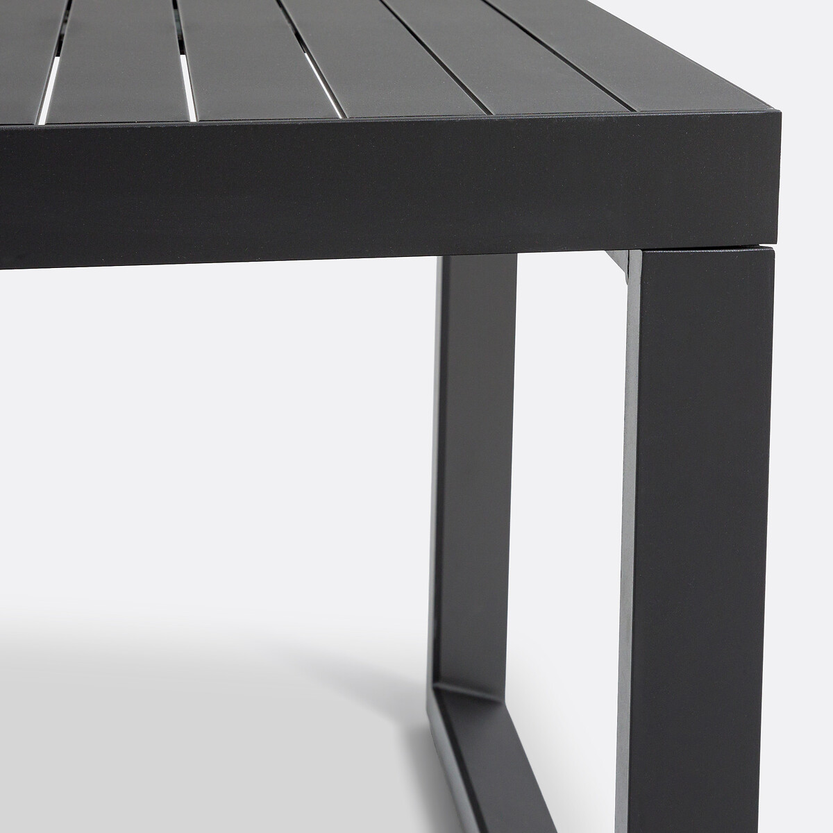 Tavolo da giardino estensibile in alluminio, Zory nero , LA REDOUTE INTERIEURS