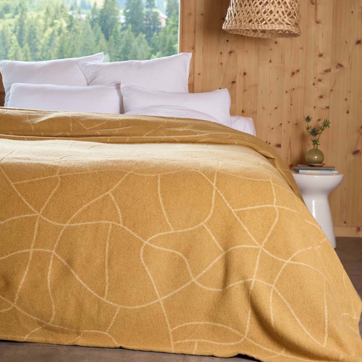 Couverture ATACAMA ocre, TOISON D OR