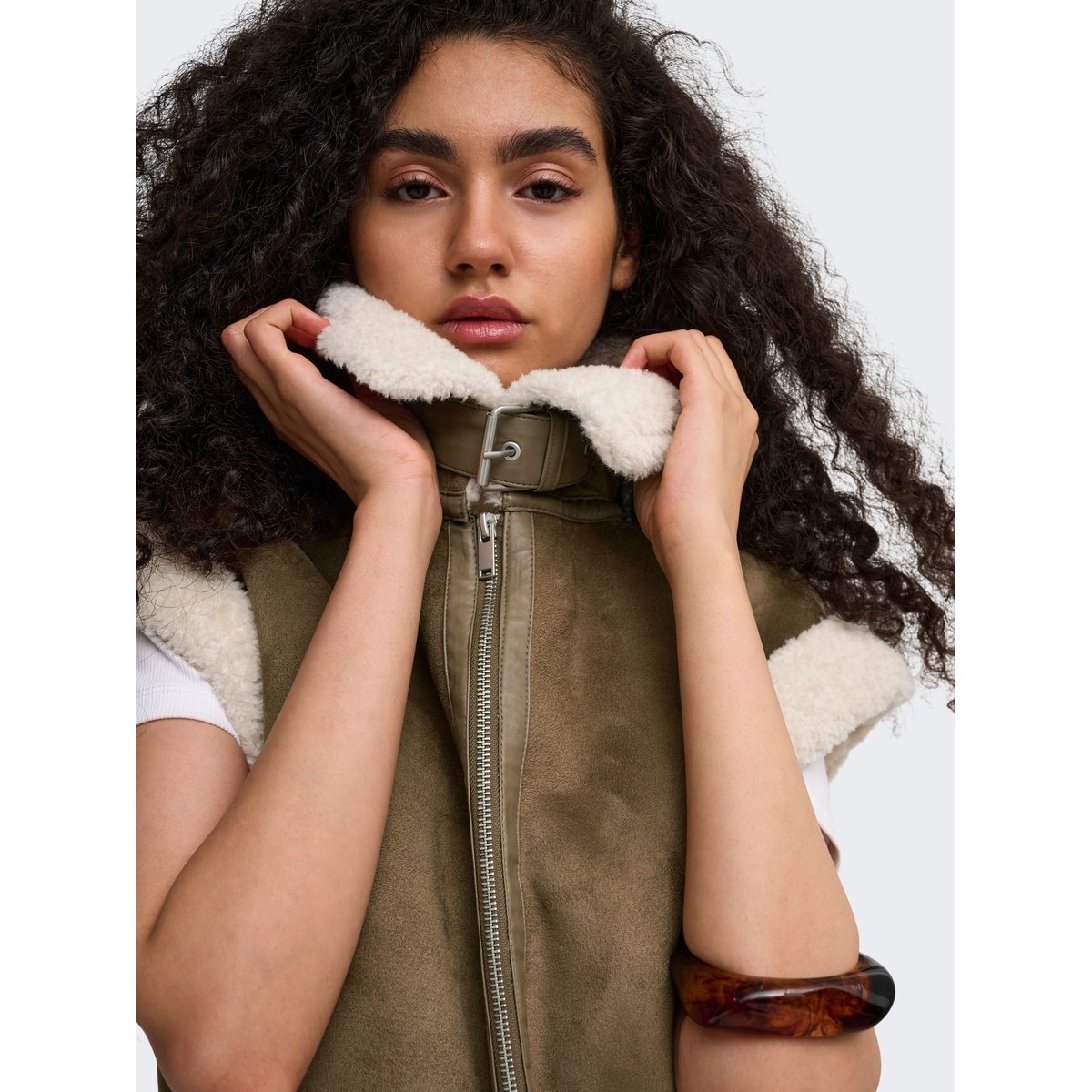Veste sepia, ONLY