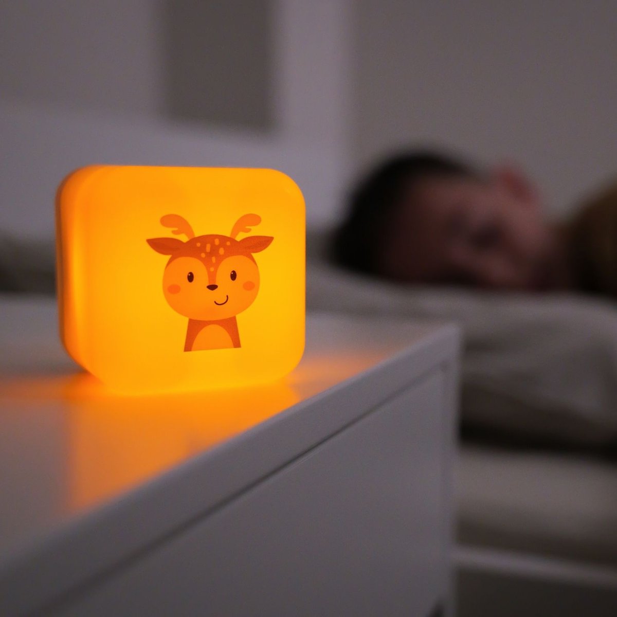 Veilleuse nomade Cube B Drake le Dragon orange, CLOUD B