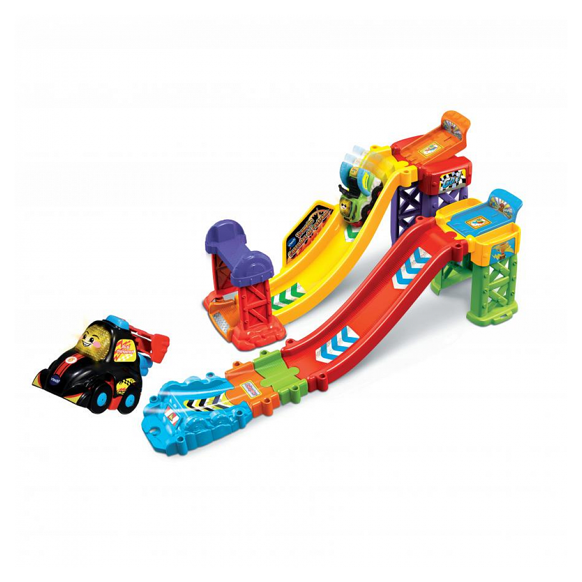 Tut tut bolides - tremplin cascades de l'extreme (+lucas, roi du championnat) couleur unique, VTECH