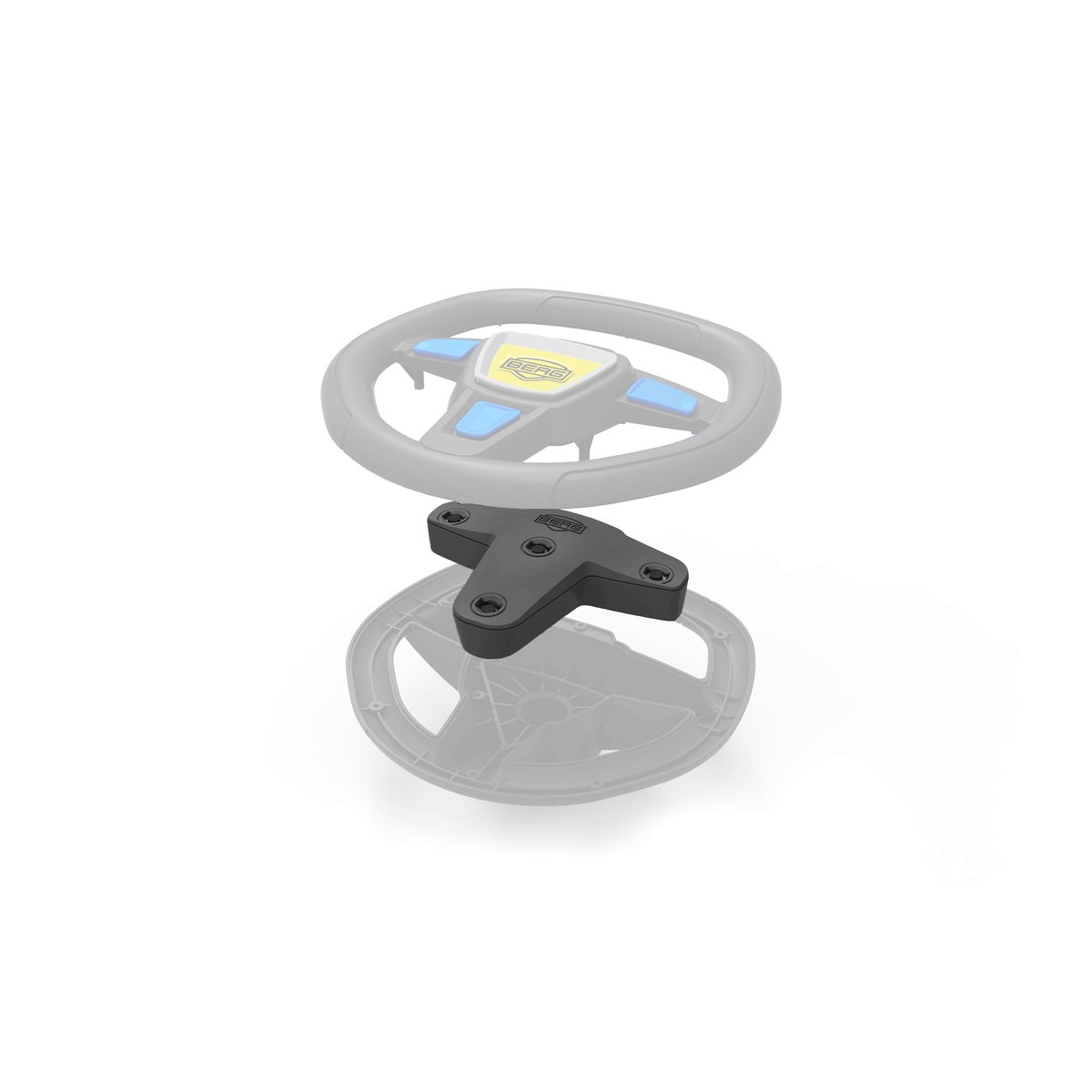 Boite à sons pour volant kart noir, BERG TOYS
