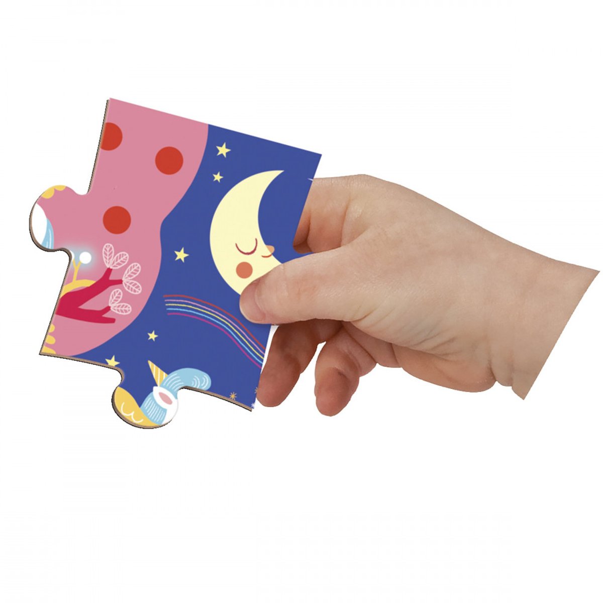 Puzzle Magnéti'puzzle Licornes 36 Pcs couleur unique, JANOD