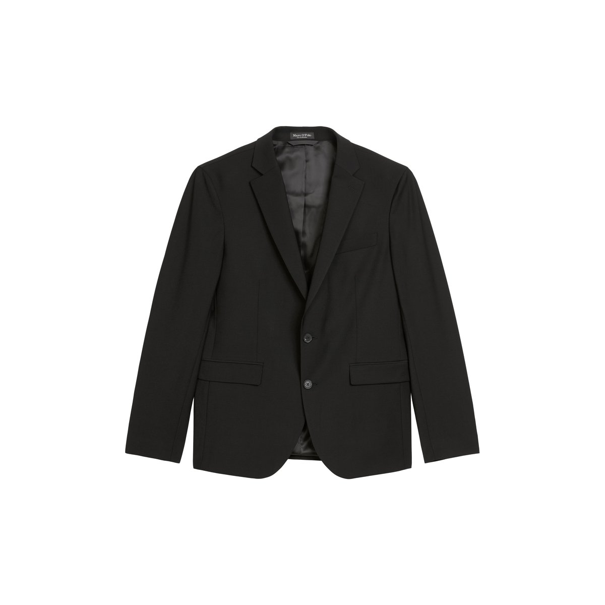 Veste shaped en Technical Wool Blend noir, MARC O'POLO