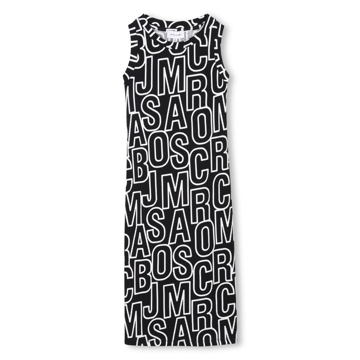 Robe sans manches côtelées black, MARC JACOBS