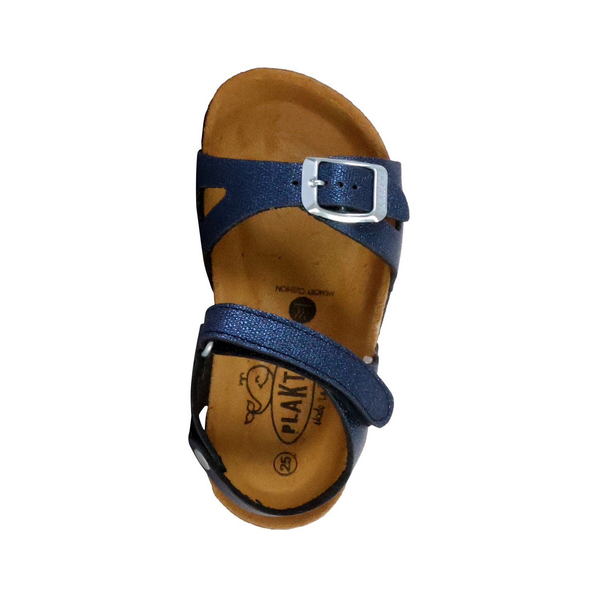 Mules Cuir Serena marine, PLAKTON