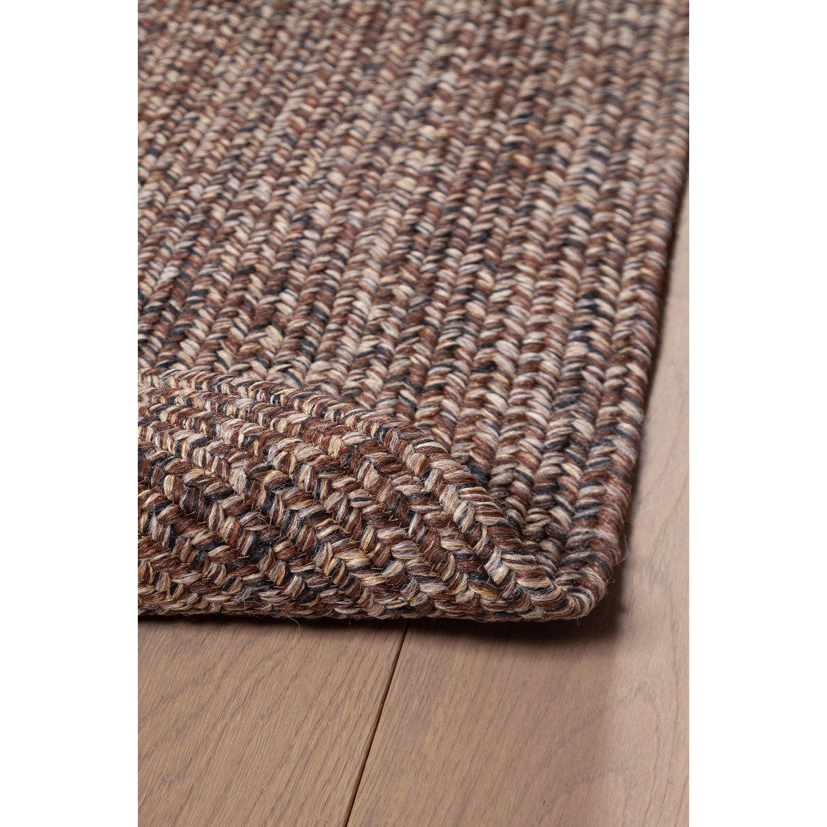 Tapis rond ou oval style jute intérieur extérieur JUTY beige, NOVATREND