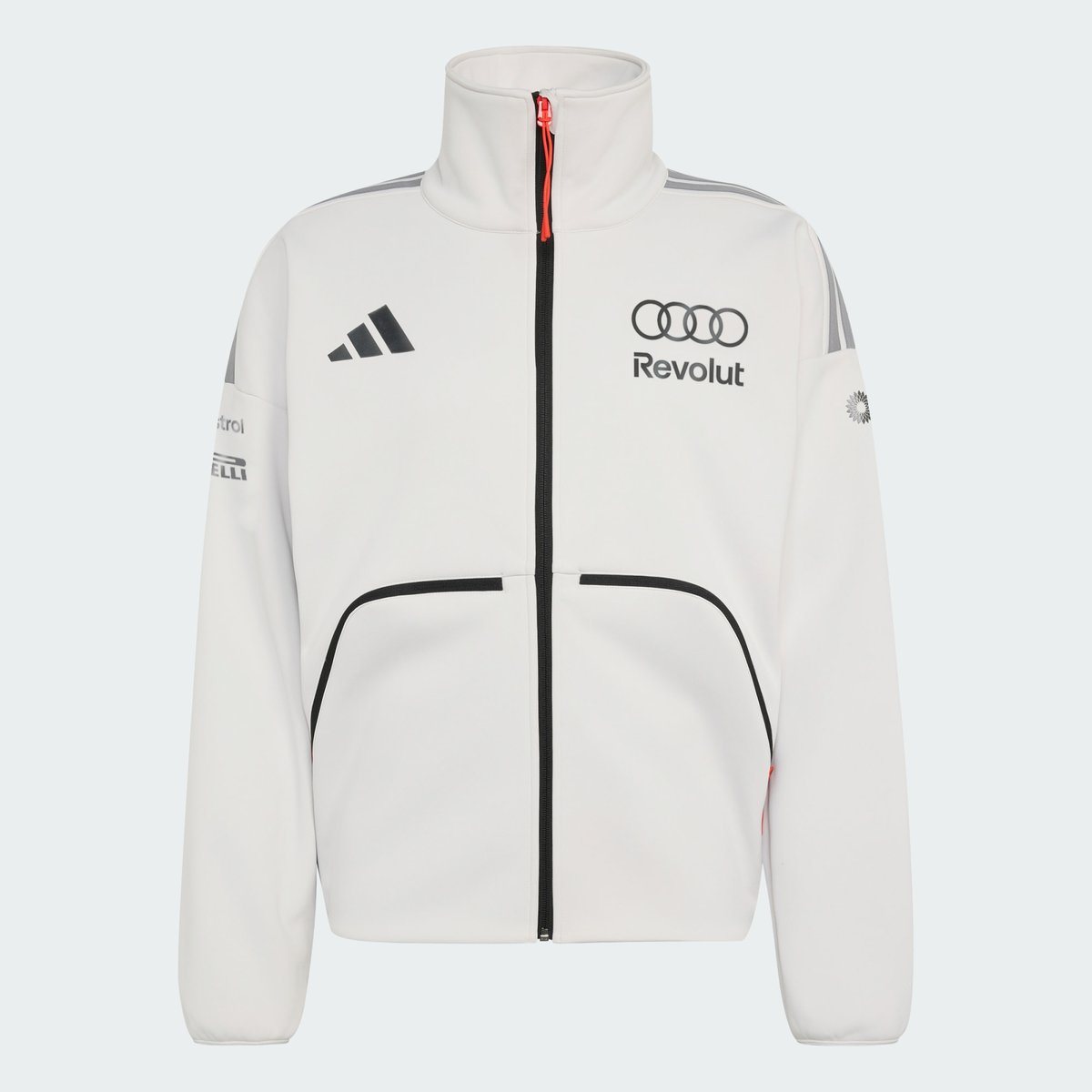 Veste De Survêtement Ingénieurs Et Équipe Marketing Audi Revolut F1 Team Veste De Survêtement Ingénieurs Et Équipe Marketing Audi Revolut F1 Team chalk pearl / iron metallic, adidas Performance