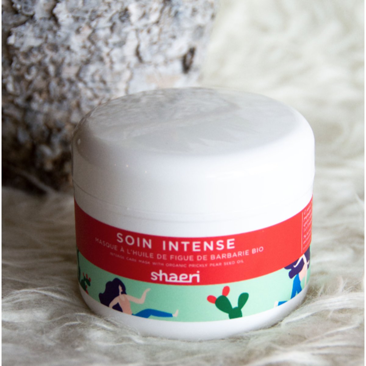 Masque Capillaire Régénérant À L'huile De Figue De Barbarie couleur unique, SHAERI
