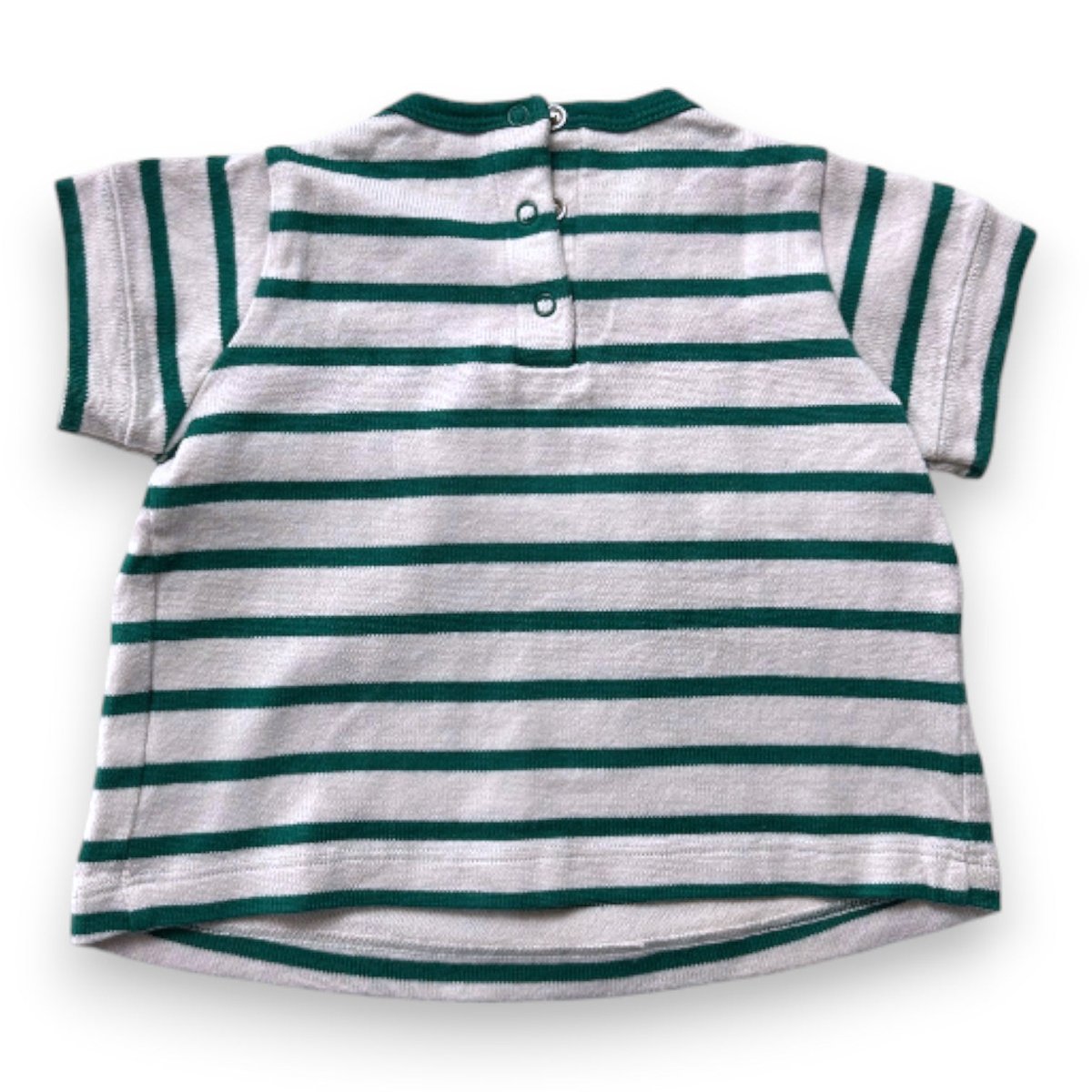T-shirt bébé - Très bon état vert, PETIT BATEAU