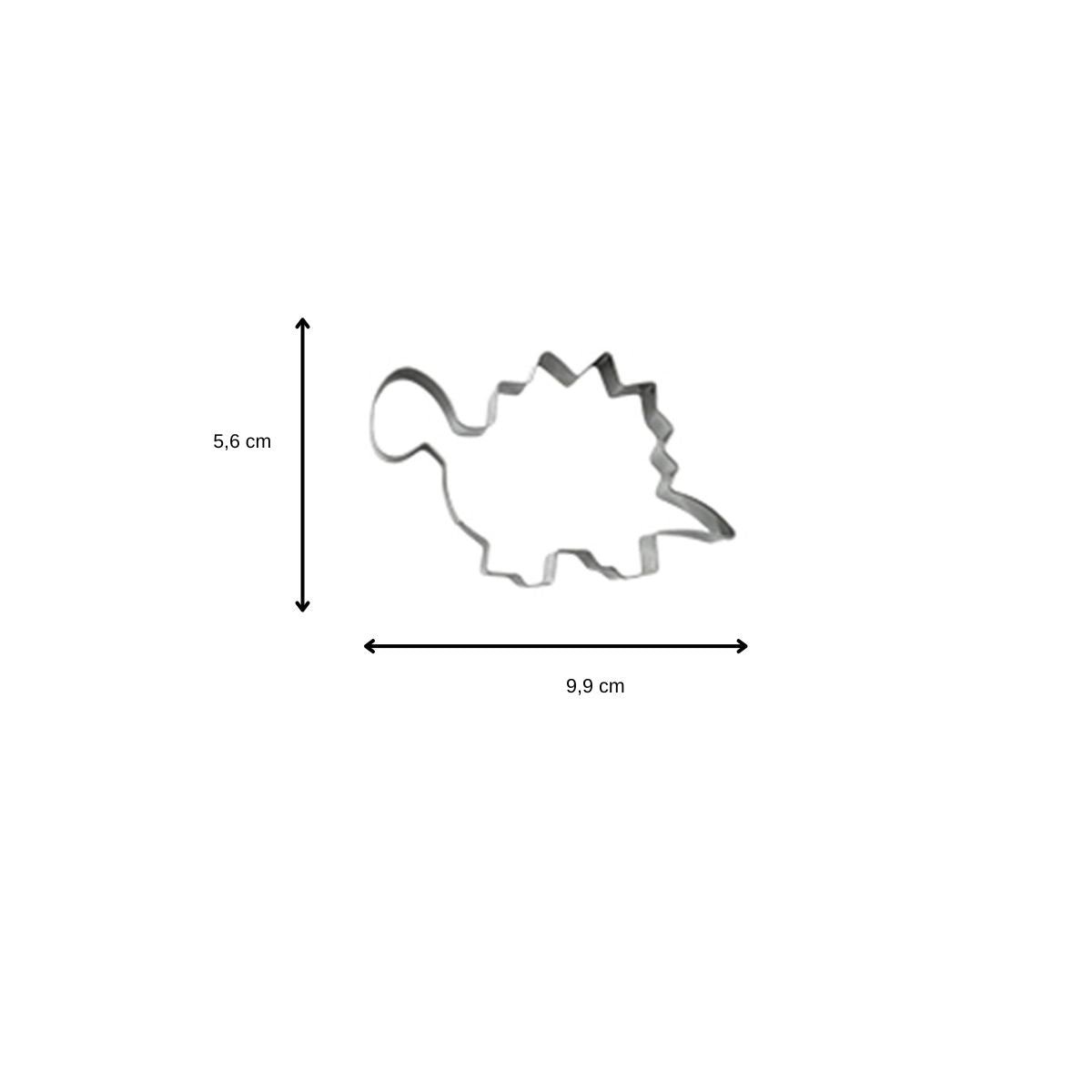 Set de 4 dinosaure EMPORTE-PIÈCES gris, ZENKER