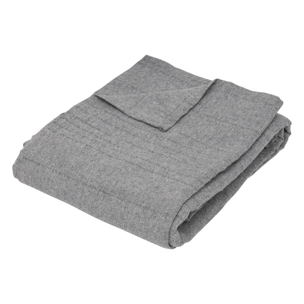 Jeté de lit POLLIE gris, ATMOSPHERA