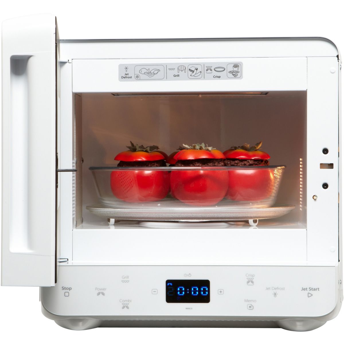 Micro ondes grill MAX38FW crisp blanc, WHIRLPOOL