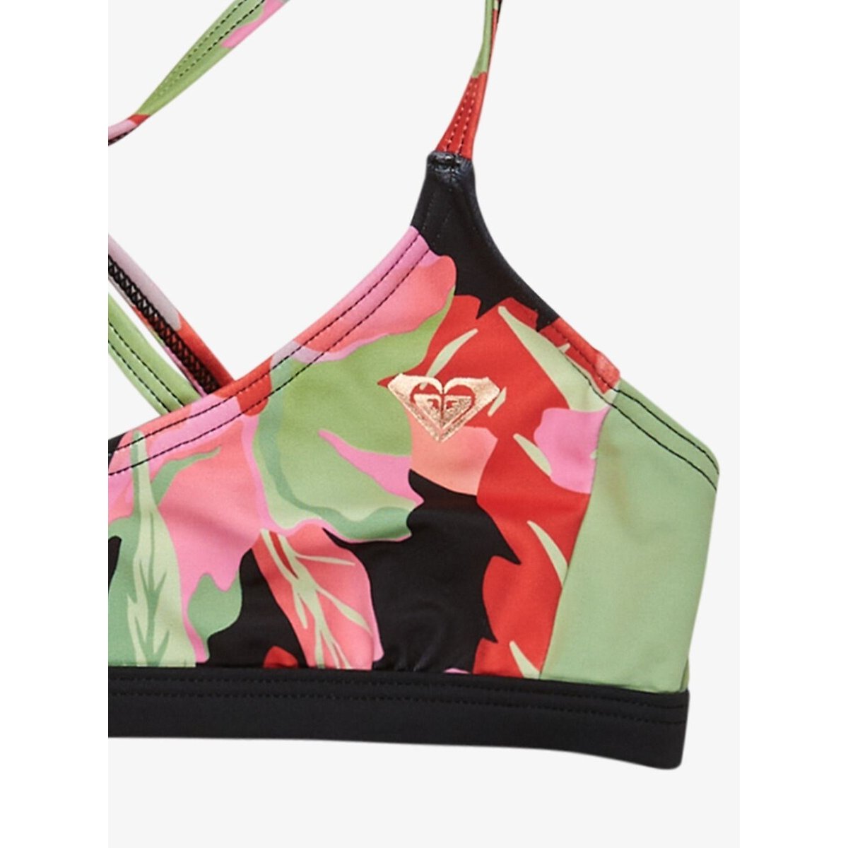 Maillot de bain 2 pièces imprimé multicolore, ROXY