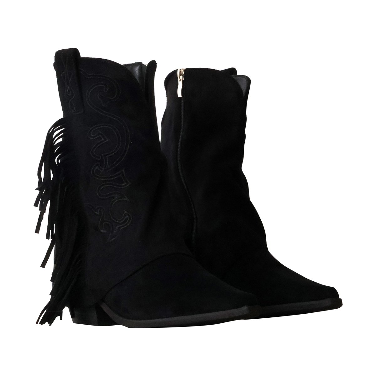 Bottines à Zip Bellucci noir, ENZA NUCCI
