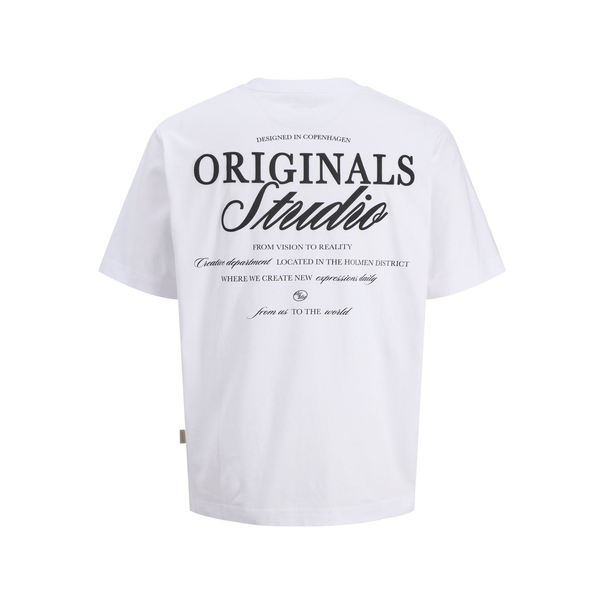 T-Shirt bright white 2, JACK & JONES