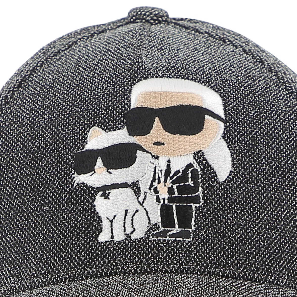 Casquette à fermeture réglable silver, KARL LAGERFELD KIDS