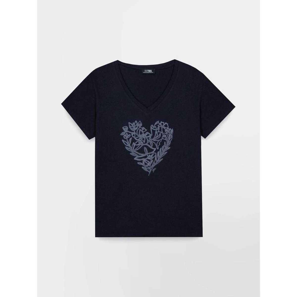 T-shirt manches courtes ISANATEE marine, TBS