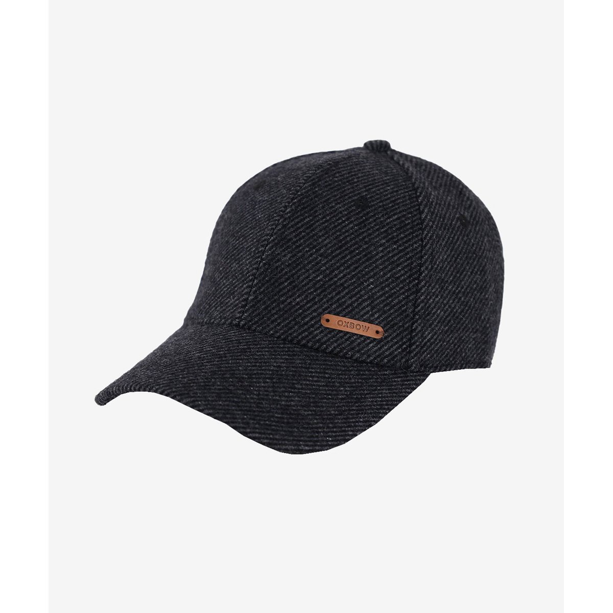 Casquette flanelle P0ARTY anthracite, OXBOW