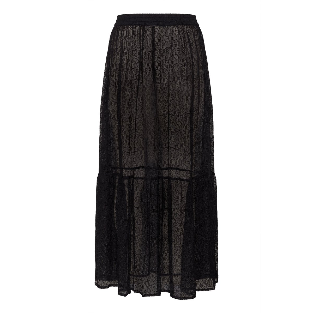 Jupe casual noir, KAFFE