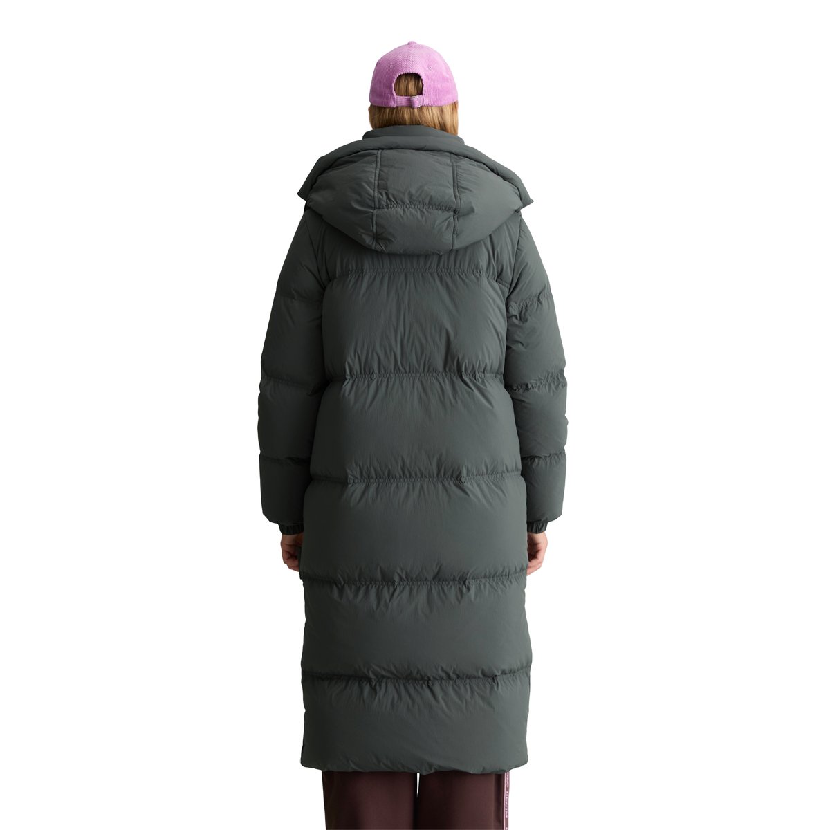Manteau matelassé en duvet, coupe regular avec une surface hydrofuge gris, MARC O’POLO DENIM