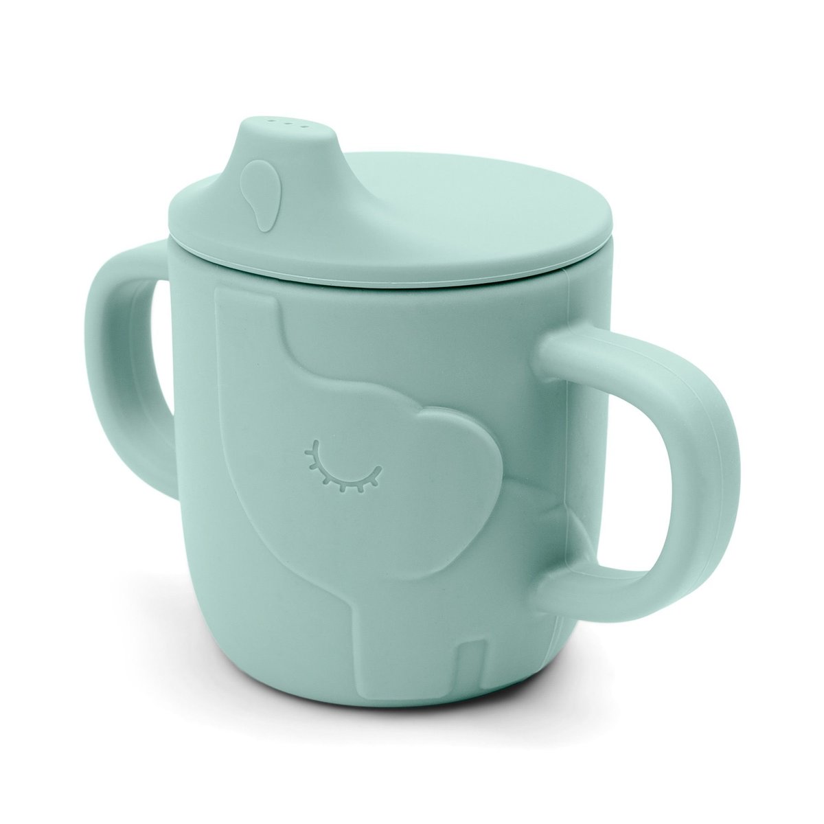 Tasse d'apprentissage Peekaboo bleu, DONE BY DEER