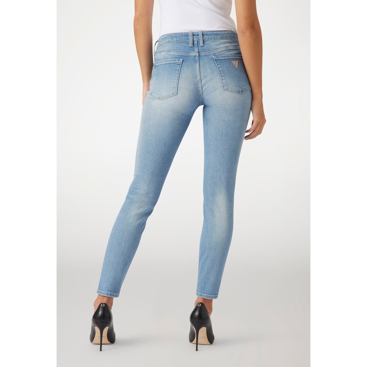 Jean Skinny Annette bleu ciel, GUESS