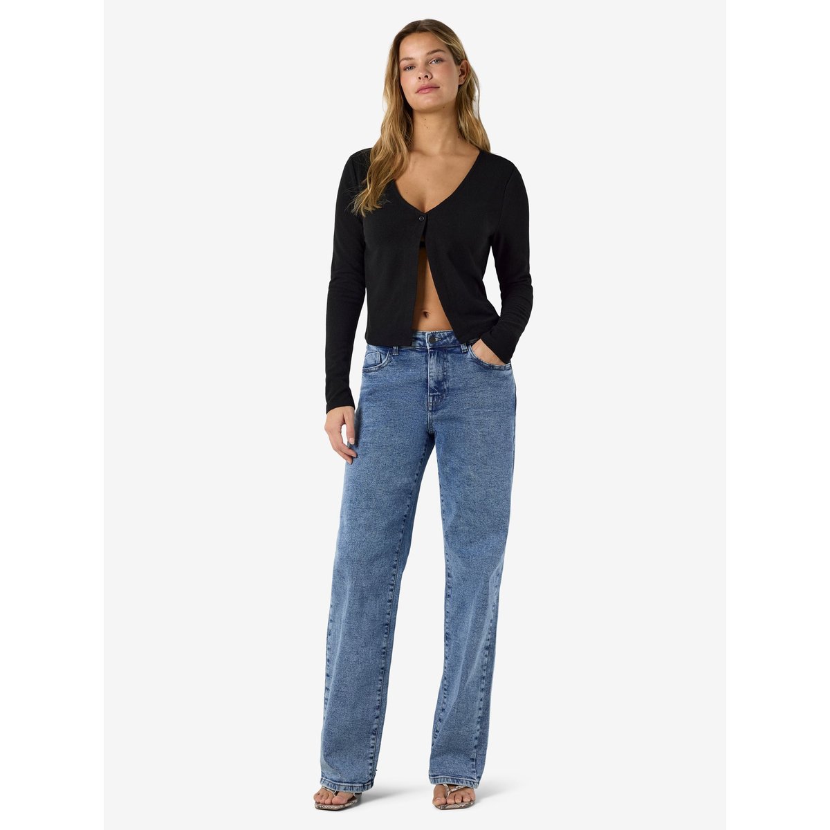 Cardigan noir - black1, NOISY MAY
