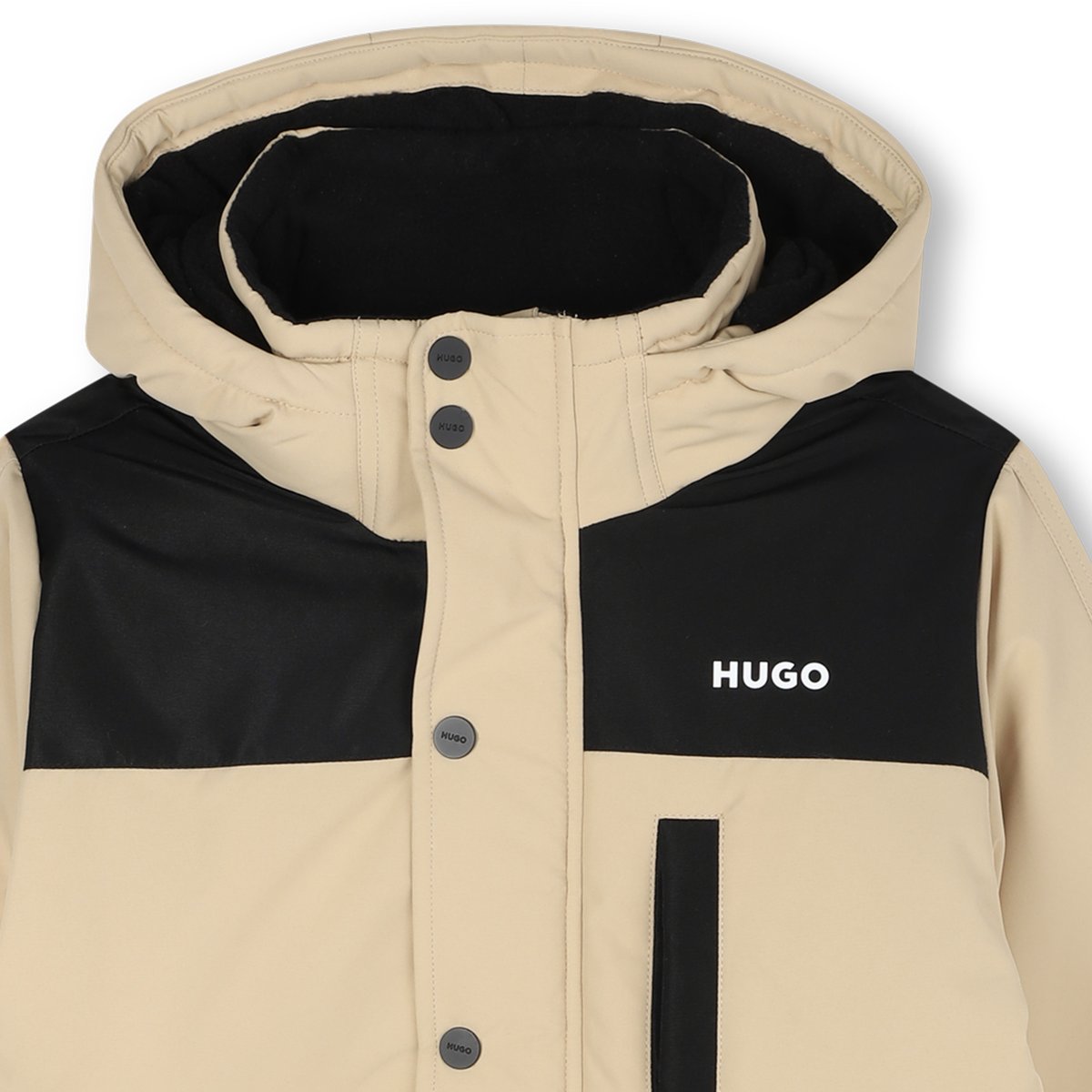 Tagliavento beige noir, HUGO KIDSWEAR