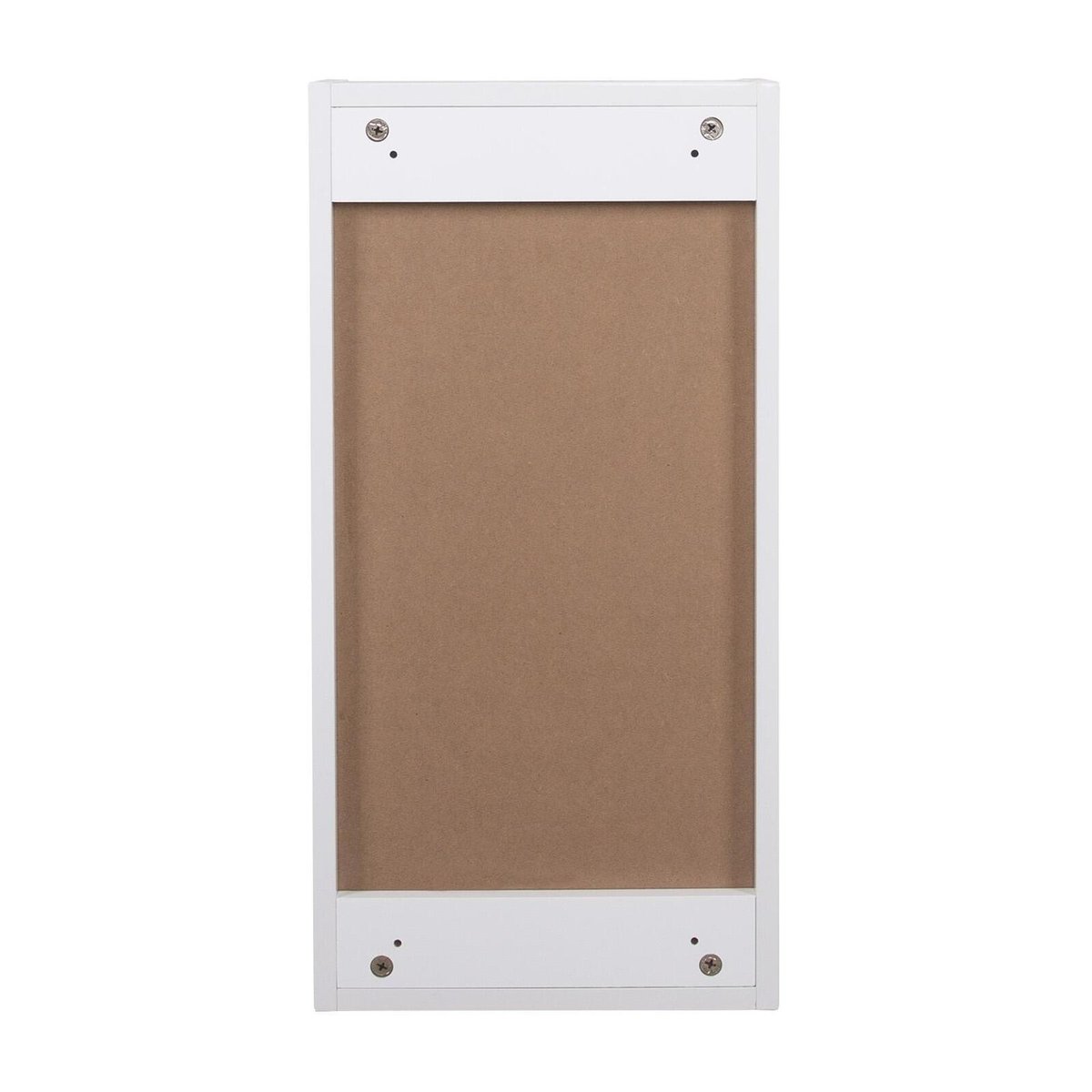 Armoire de toilette 60cm double porte avec miroir WILL blanc brillant, MOB IN
