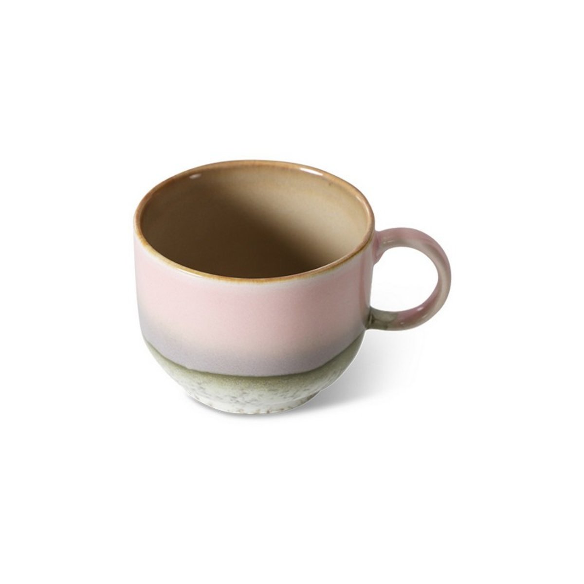 Mug grès artisanal Muse rose nude, HKLIVING