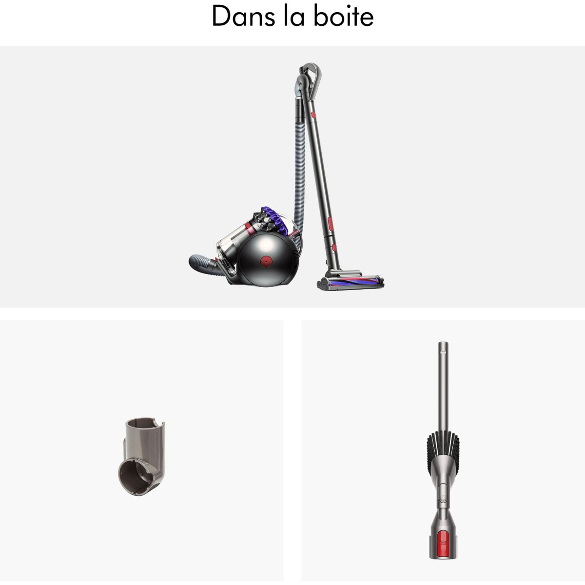 Aspirateur sans sac Big Ball Turbine+ couleur unique, DYSON
