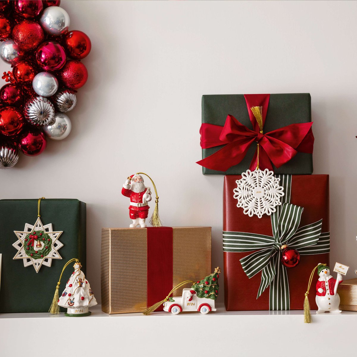 Ornement Flocon De Neige CHRISTMAS CLASSICS blanc, VILLEROY & BOCH
